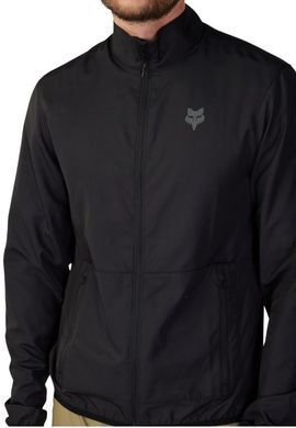 Велокуртка FOX RANGER WIND Jacket, Ultra-Light Ripstop, Black, XL фото