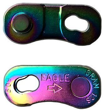 Замок ланцюга SRAM PowerLock Eagle, 12 speed, rainbow