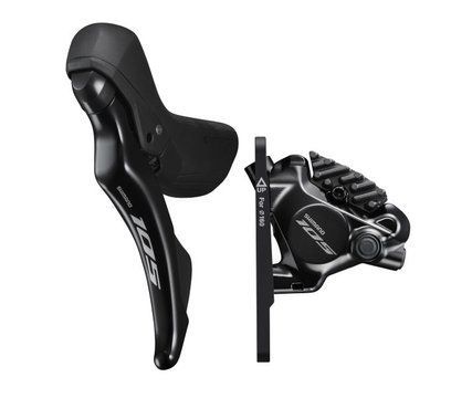 Тормоз Shimano R7120, 105 (BR-R7170), дисковый, гидравлический, задний (правая ручка ST-R7120, гидролиния 1700мм) фото