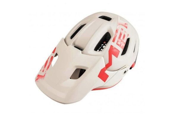 Шолом MET ROAM Dirty White Gray Pink фото