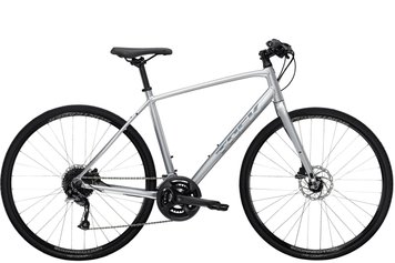 Велосипед 28" Trek FX 2 DISC silver фото