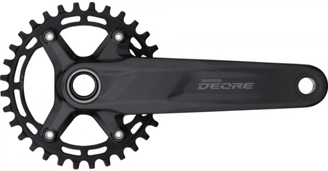 Шатуны Shimano FC-M5100-1 Deore, Hollowtech II, 175mm, 32T, CL-52mm фото
