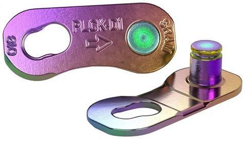 Замок ланцюга SRAM PowerLock Flattop, 12 speed, rainbow